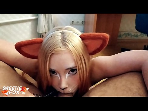 ❤️ Ka horomia e Kitsune te tiihi me te cum ki tona waha ❤️ Karekau Nui i porn mi.hentai-for.ru ❌️❤